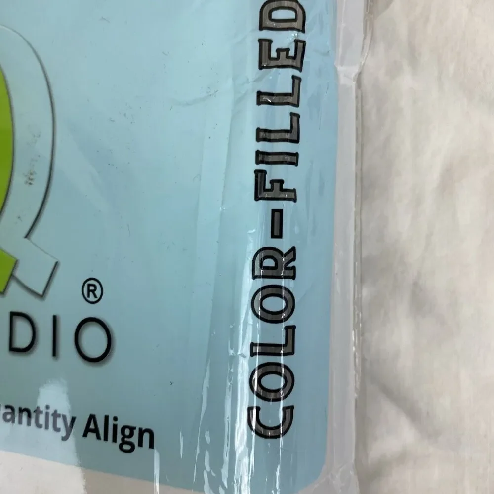 QQ Studio 100PCS Double Sided Matte Silver Stand-Up Resealable 5.5X7.9 Bags